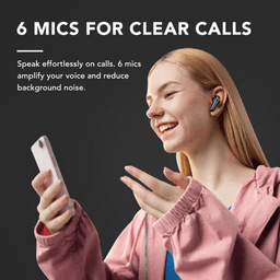Product image for Anker Soundcore True Wireless Noise Cancellin Earbuds Liberty 4NC ,Black