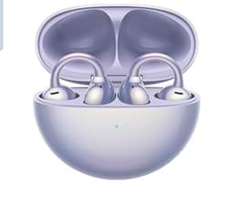 Product image for HUAWEI FreeClip - Wireless Earbuds with Innovative Clip Design, Intense Hearing Experience, AI Background Noise Cancellation in Calls, Super Long Battery Life, Android™&iOS