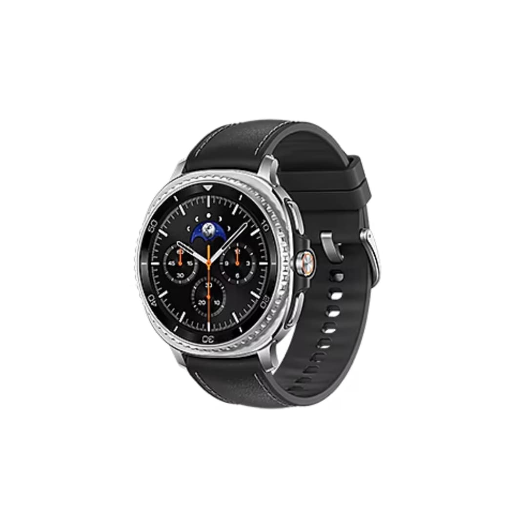 Samsung Galaxy Watch8 Classic Smartwatch, 46mm, LTE, Black, SM-L505FZKAXSG