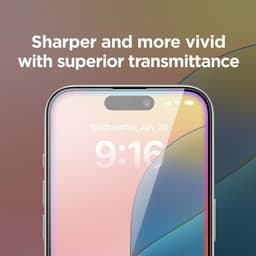 Product image for iPhone 16 Pro Max Glass Screen Protector, 6.9"