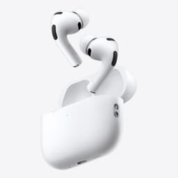 Product image for Apple AirPods Pro 3 In-Ear True Wireless Earbuds, White