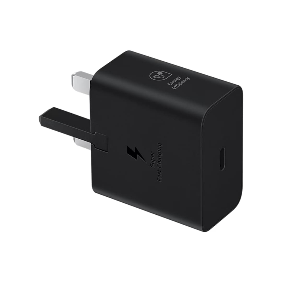 Samsung 45W Super Fast Charging 2.0 Travel Adapter, Black, With 1.8 m cable 