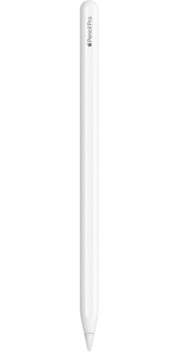 Product image for Apple Pencil Pro: Latest Model - Device Compatibility Check Required - Pixel-Perfect Precision, Tilt and Pressure Sensitivity, Perfect for Note-Taking, Drawing, and Art. Charges and Pairs Magnetically