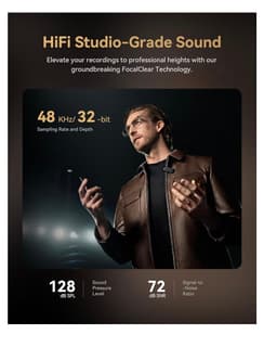 Product image for Hollyland Lark MAX 2 Wireless Microphone